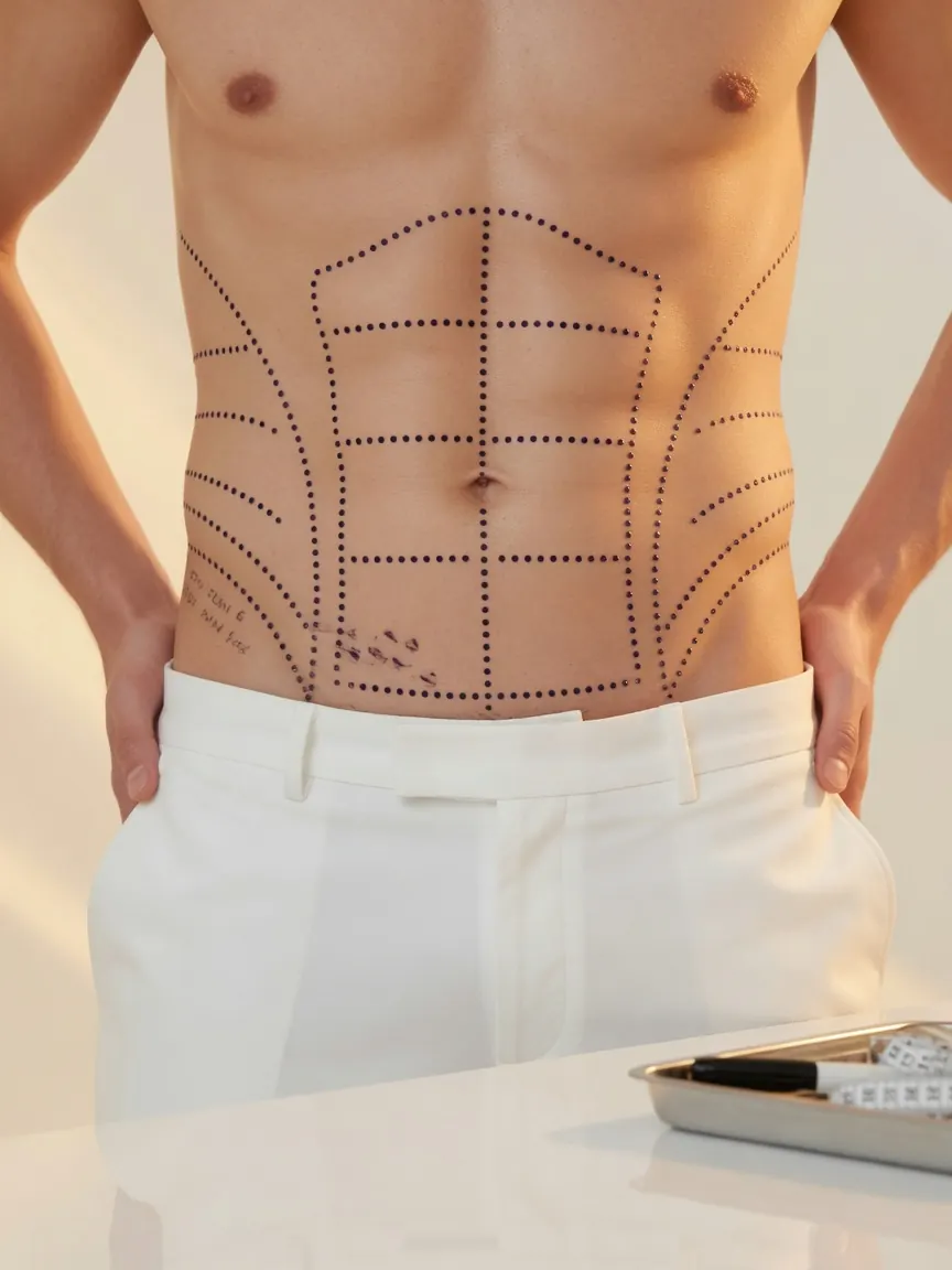 Abdominal Etching